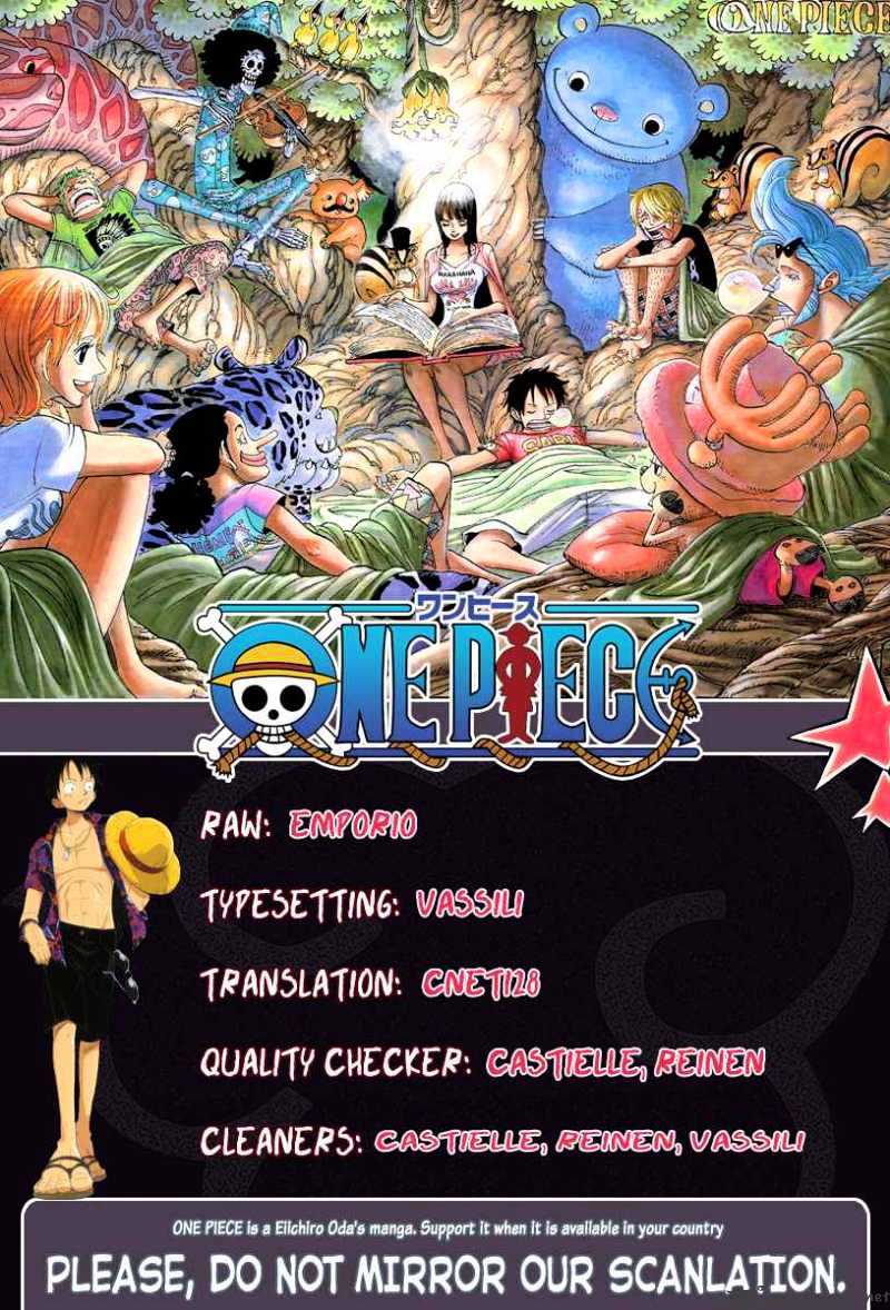 One Piece Chapter 545 : To The Outside World Where The Sun Shines - Picture 1