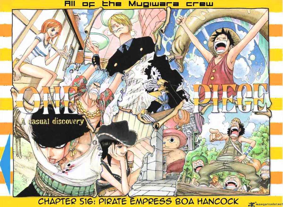 One Piece Chapter 516 : Pirate Empress Boa Hancock - Picture 1