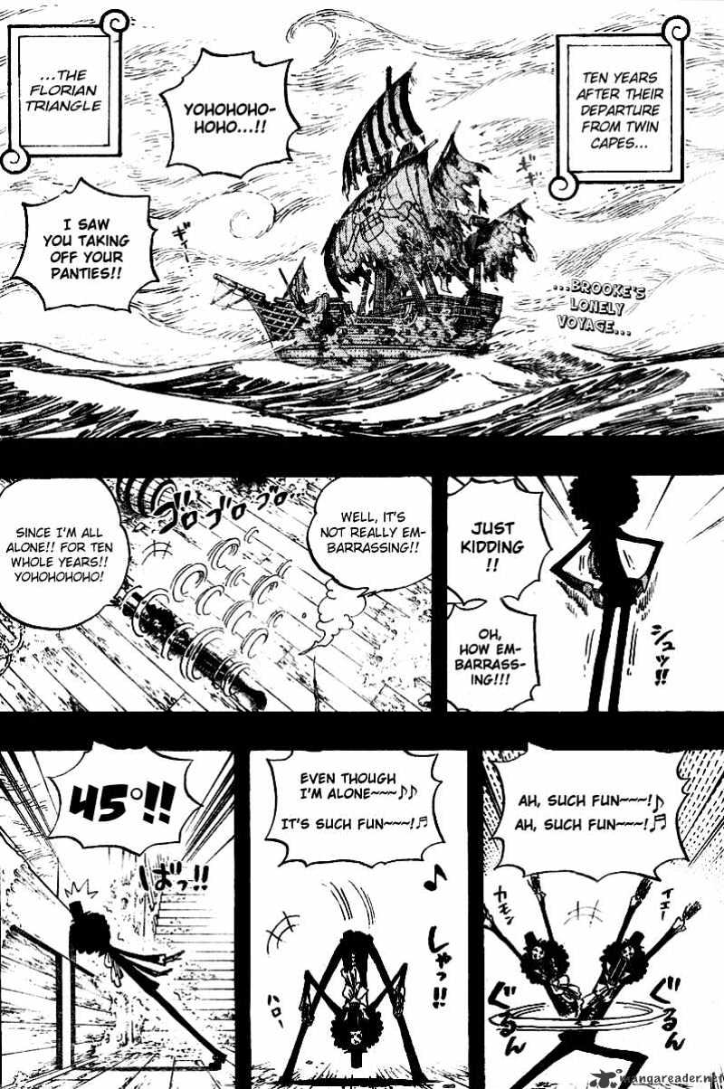 One Piece Chapter 488 : Song Of Life - Picture 3