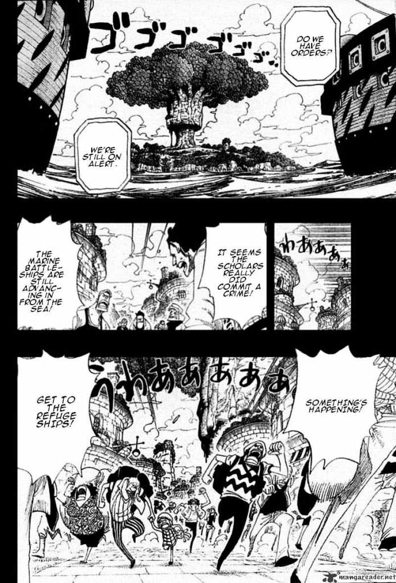 One Piece Chapter 395 : Ohara Vs The World Government - Picture 3