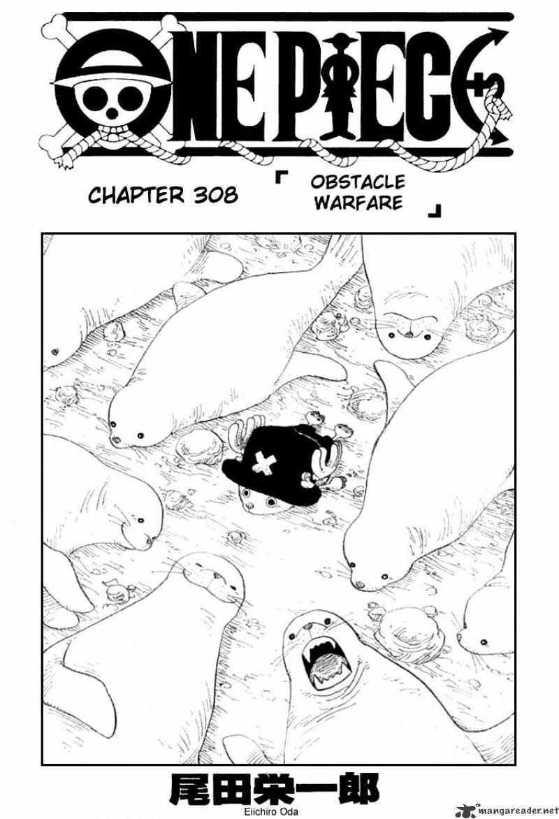 One Piece Chapter 308 : Obstacle Warfare - Picture 1