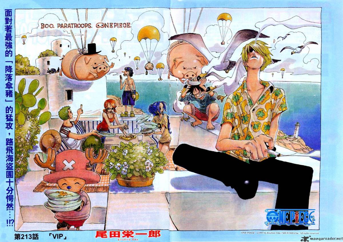 One Piece Chapter 213 : Vip - Picture 1