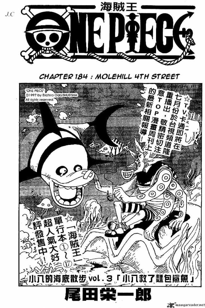 One Piece Chapter 184 : Molehill 4Th Street - Picture 1