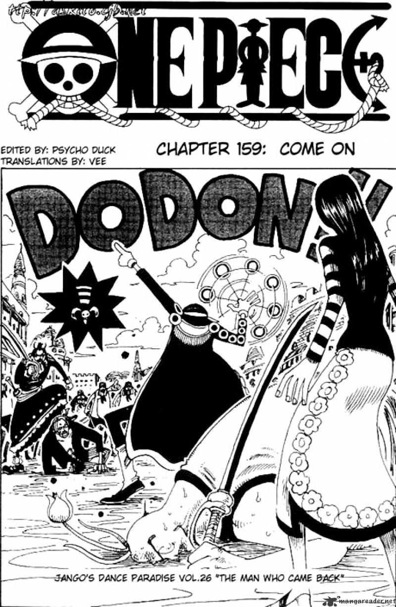 One Piece Chapter 159 : Come On - Picture 1