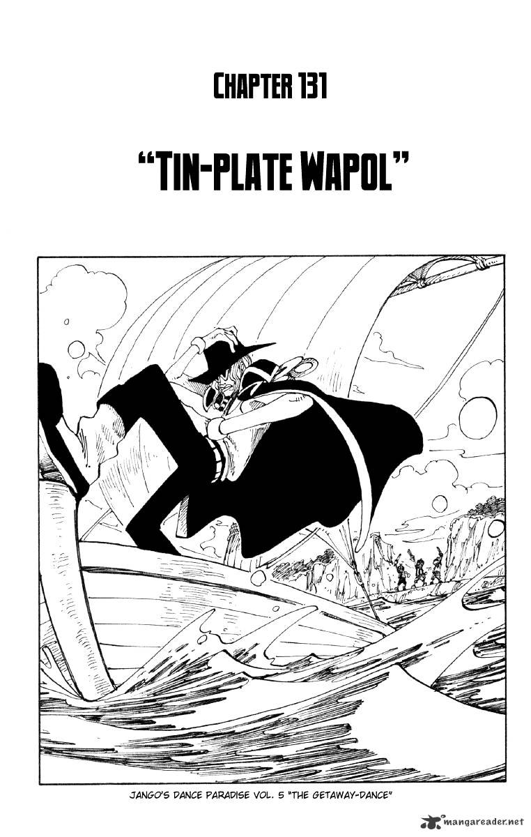 One Piece Chapter 131 : Tin-Plate Wapol - Picture 1