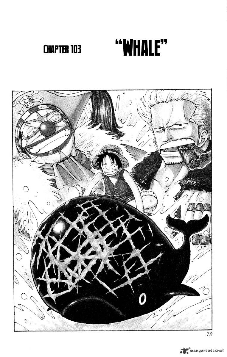 One Piece Chapter 103 : Whale - Picture 2