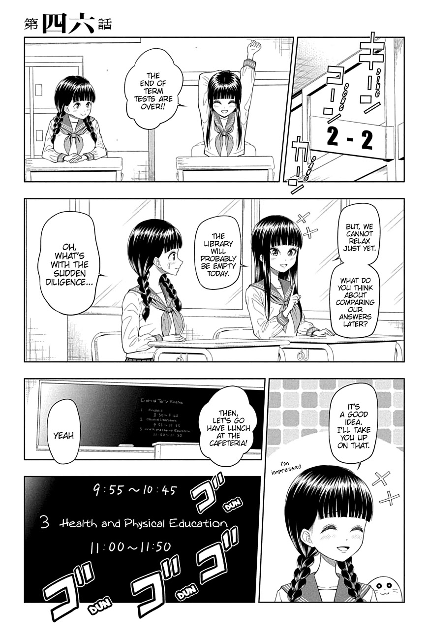 Yuugai Shitei Doukyuusei Chapter 46: Miyakonojou-San Checks Her Answers - Picture 1