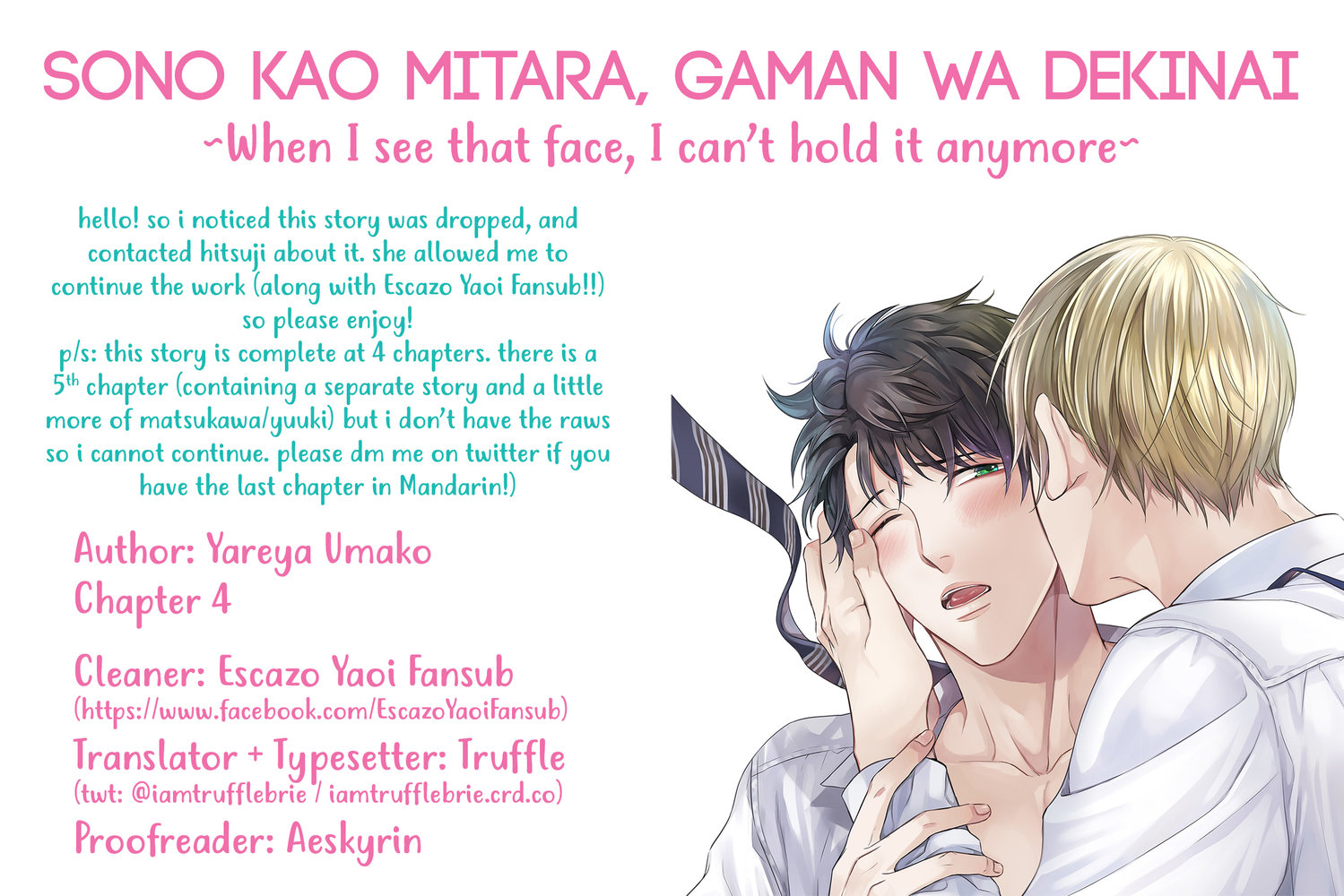 When I See That Face, I Can't Hold It Anymore Chapter 4 - Picture 1