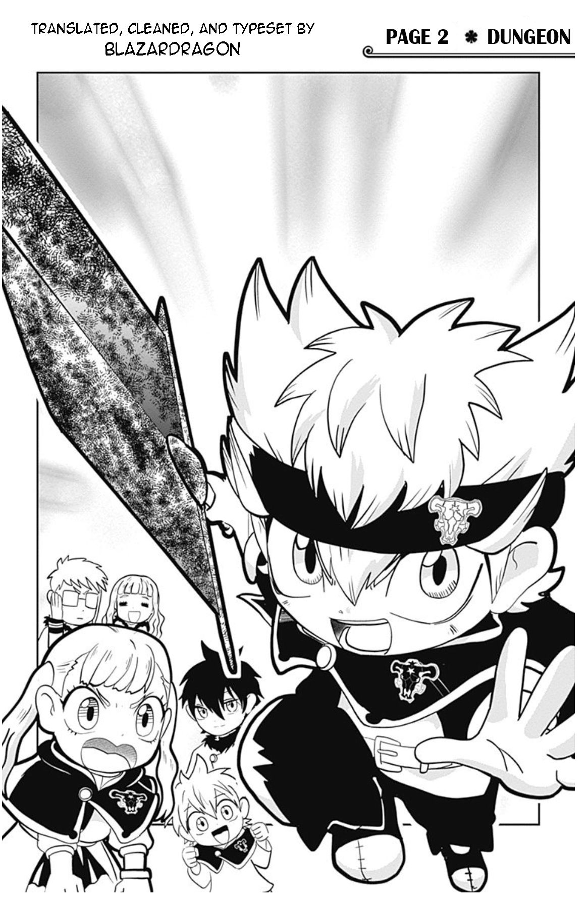 Black Clover Sd - Asta's Road To The Wizard King Vol.1 Chapter 2: Dungeon - Picture 1