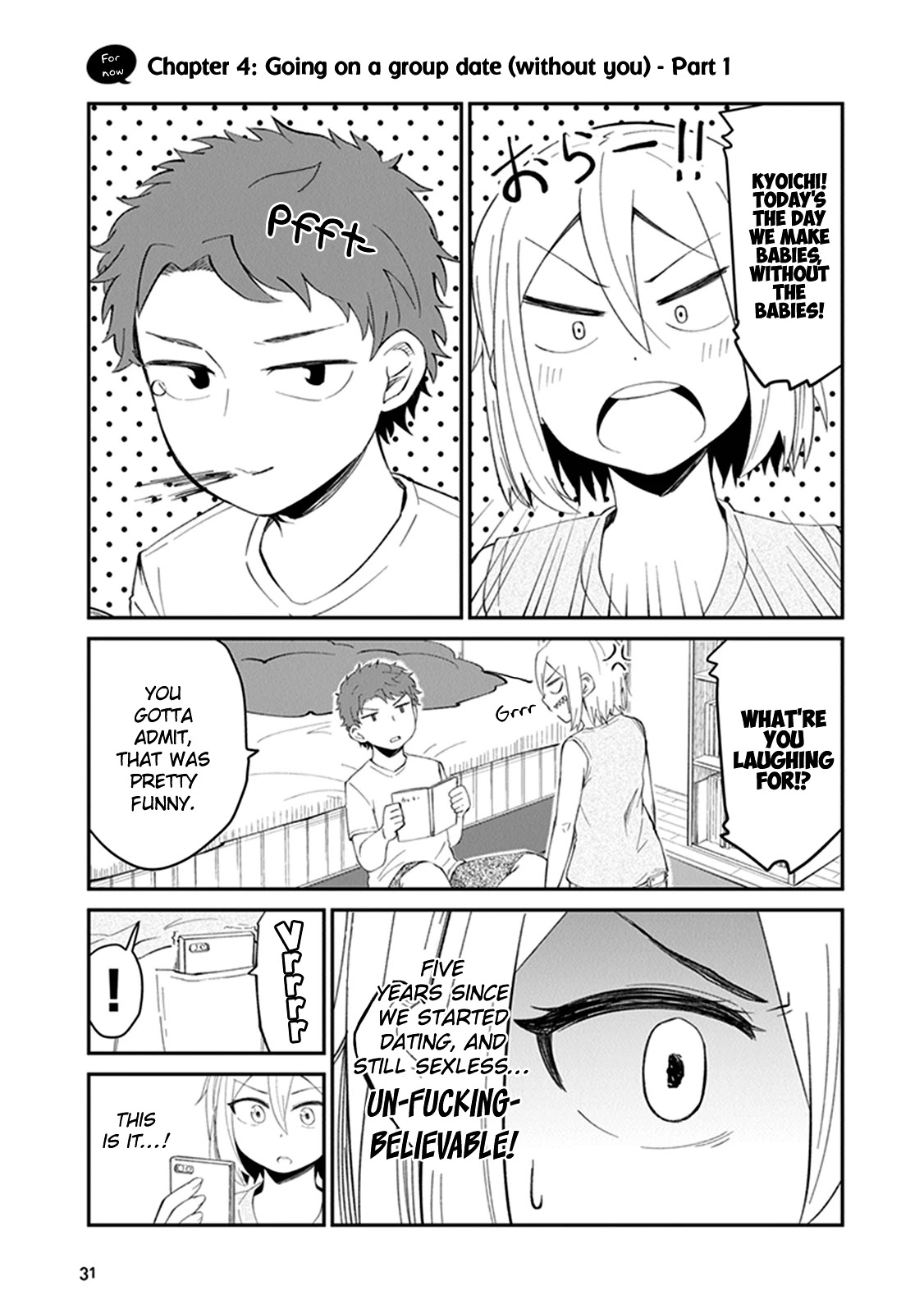 We'll Get Married Someday, But For Now - Page 1