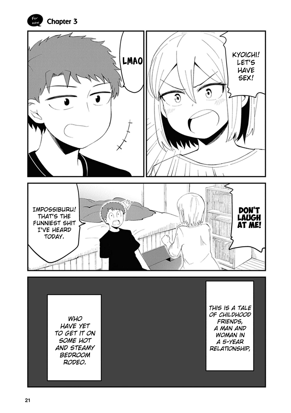 We'll Get Married Someday, But For Now - Page 1