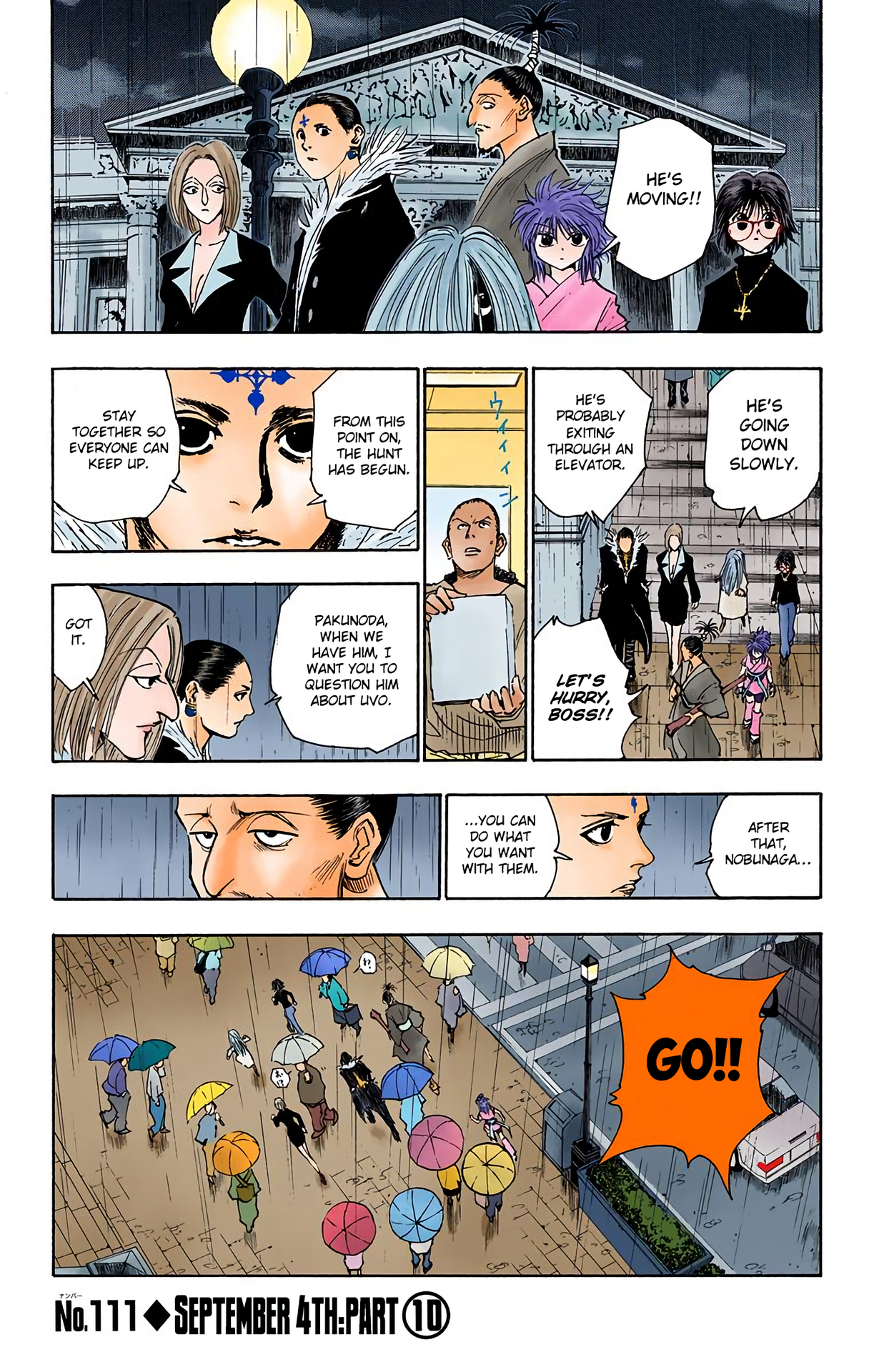 Hunter X Hunter Full Color Vol.12 Chapter 111: September 4Th: Part 10 - Picture 1