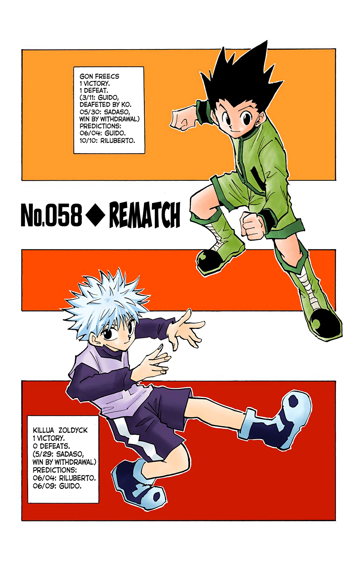Hunter X Hunter Full Color Vol.7 Chapter 58: Rematch - Picture 1