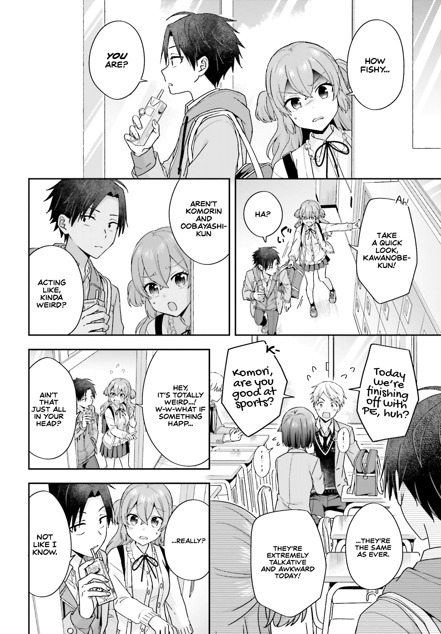 The Quiet Komori-San And The Loud Oobayashi-Kun Chapter 28 - Picture 2
