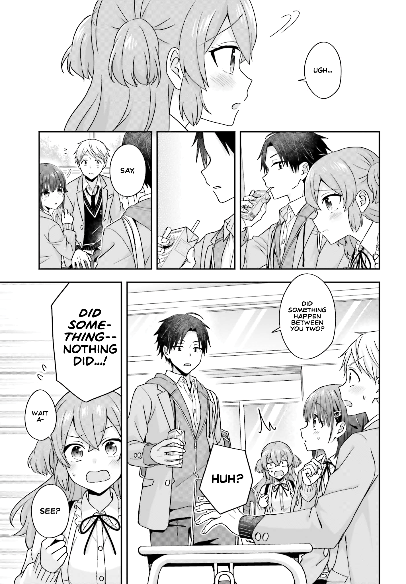 The Quiet Komori-San And The Loud Oobayashi-Kun Chapter 28 - Picture 3