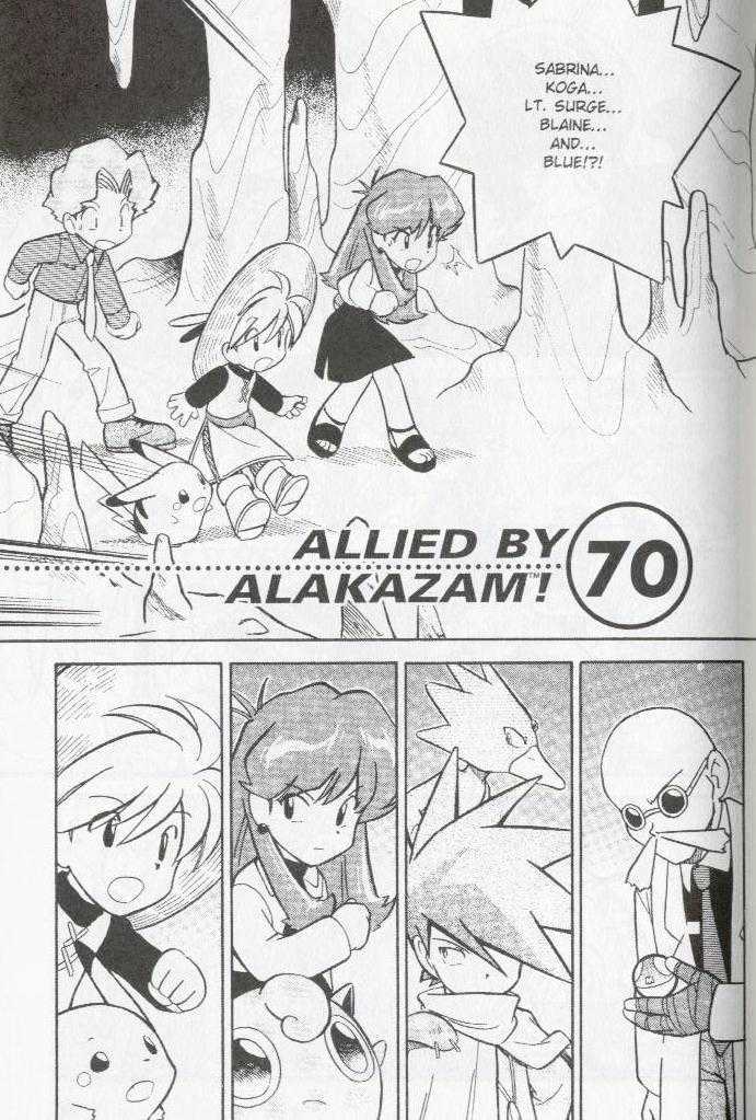 Pocket Monster Special Vol.6 Chapter 70 : Allied By Alakazam - Picture 1