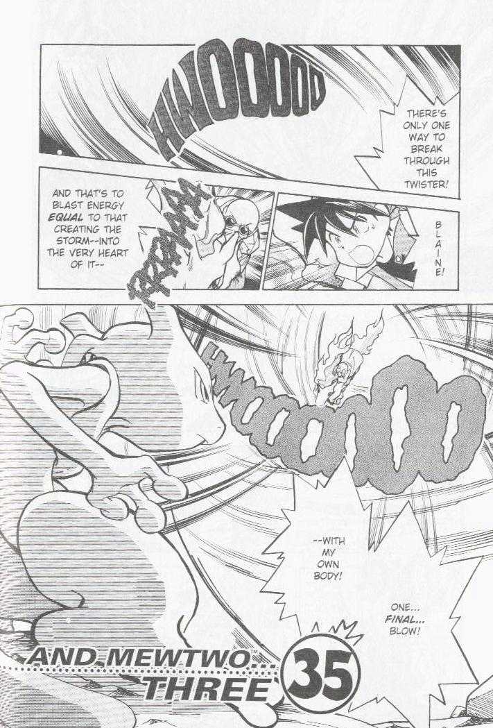 Pocket Monster Special Vol.3 Chapter 35 : And Mewtwo... Three - Picture 1