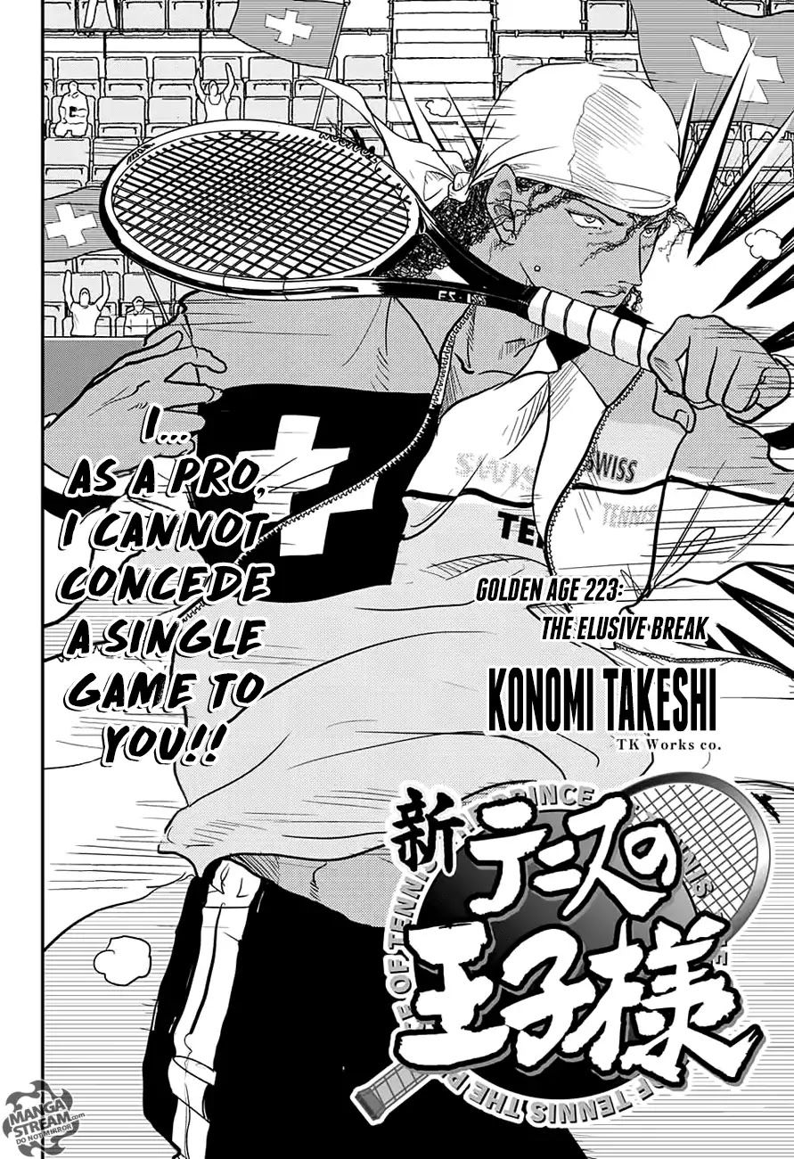 New Prince Of Tennis Chapter 223: The Elusive Break - Picture 3