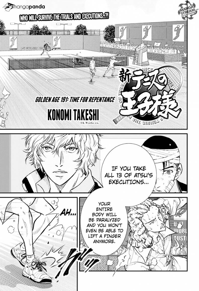 New Prince Of Tennis Chapter 191 - Picture 1