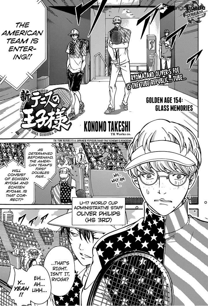 New Prince Of Tennis Chapter 154 - Picture 1