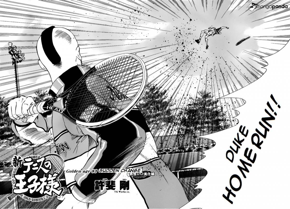 New Prince Of Tennis Chapter 83 : Sudden Change - Picture 2