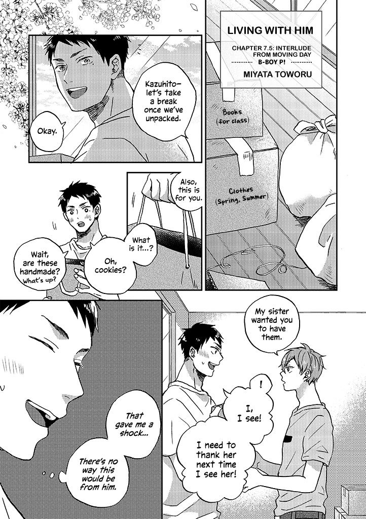 Living With Him Chapter 7.5: Interlude From Moving Day - Picture 1