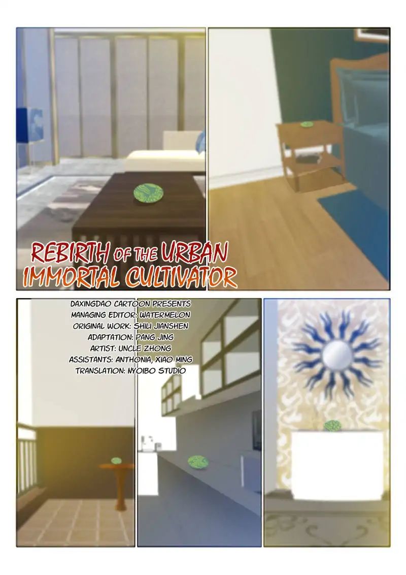 Rebirth Of The Urban Immortal Cultivator Chapter 29 - Picture 1