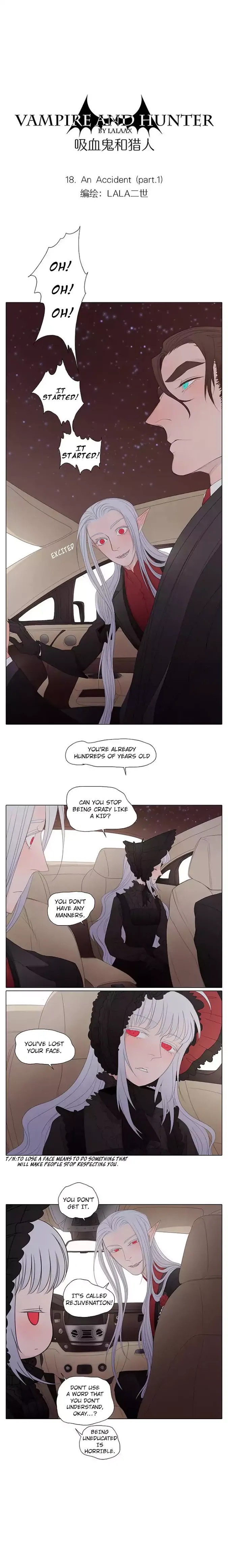 Vampire And Hunter Chapter 18: An Accident - Picture 3