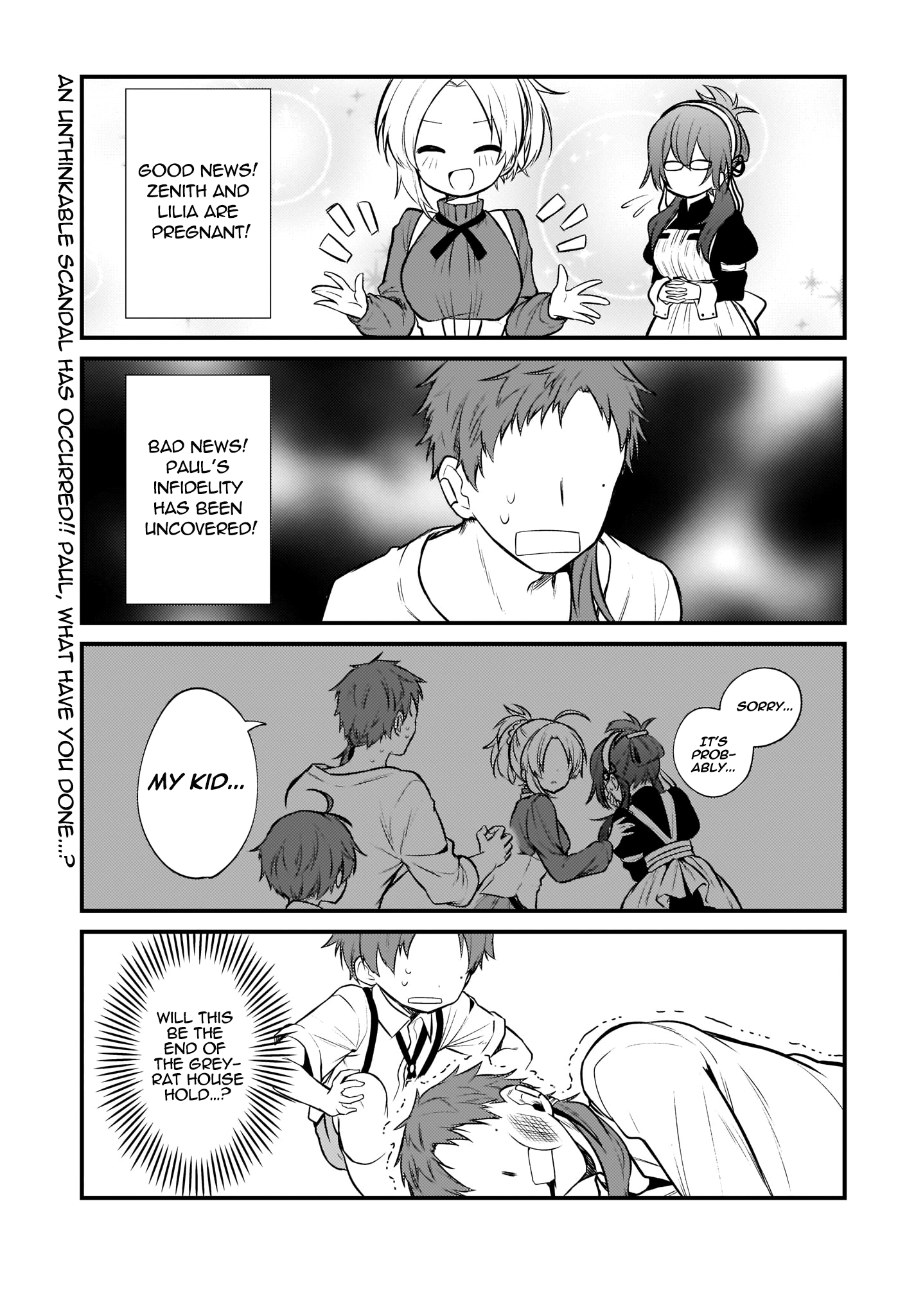 Mushoku Tensei ~Even If It's A 4-Koma, I'll Get Serious~ - Page 1
