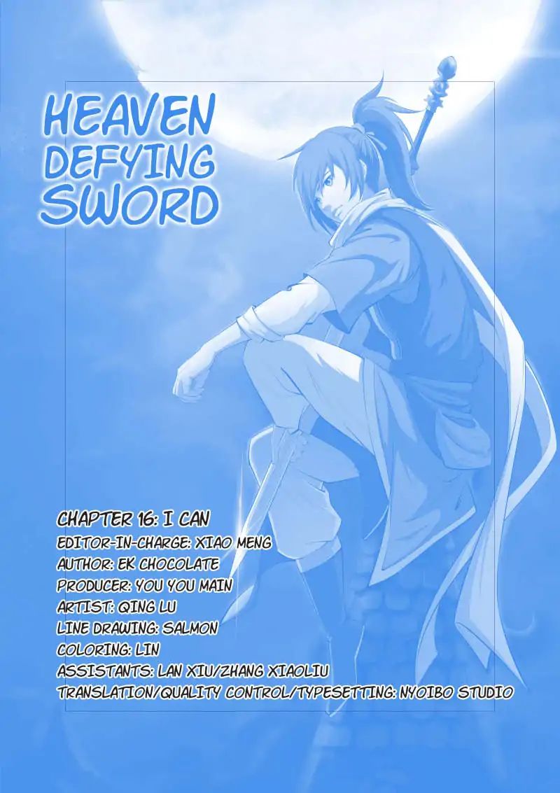 Heaven Defying Sword Chapter 16: I Can - Picture 1
