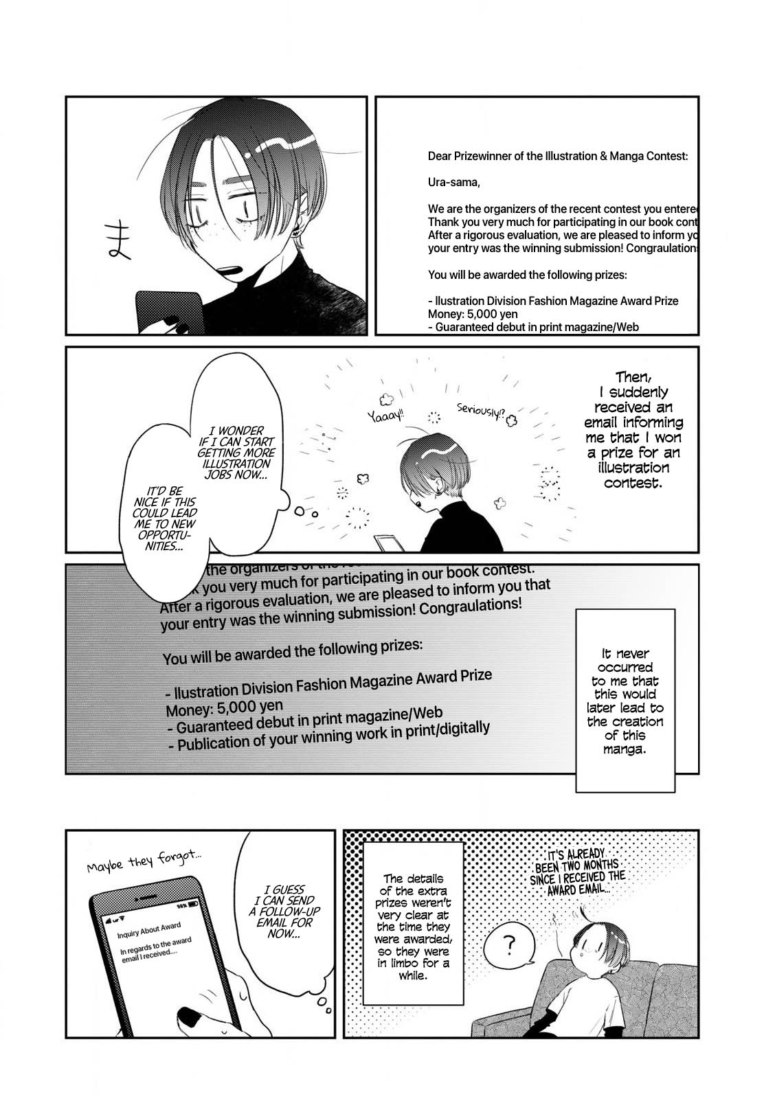 The Shut-In Newlywed Chapter 11.5: Volume + Twitter Extras - Picture 2