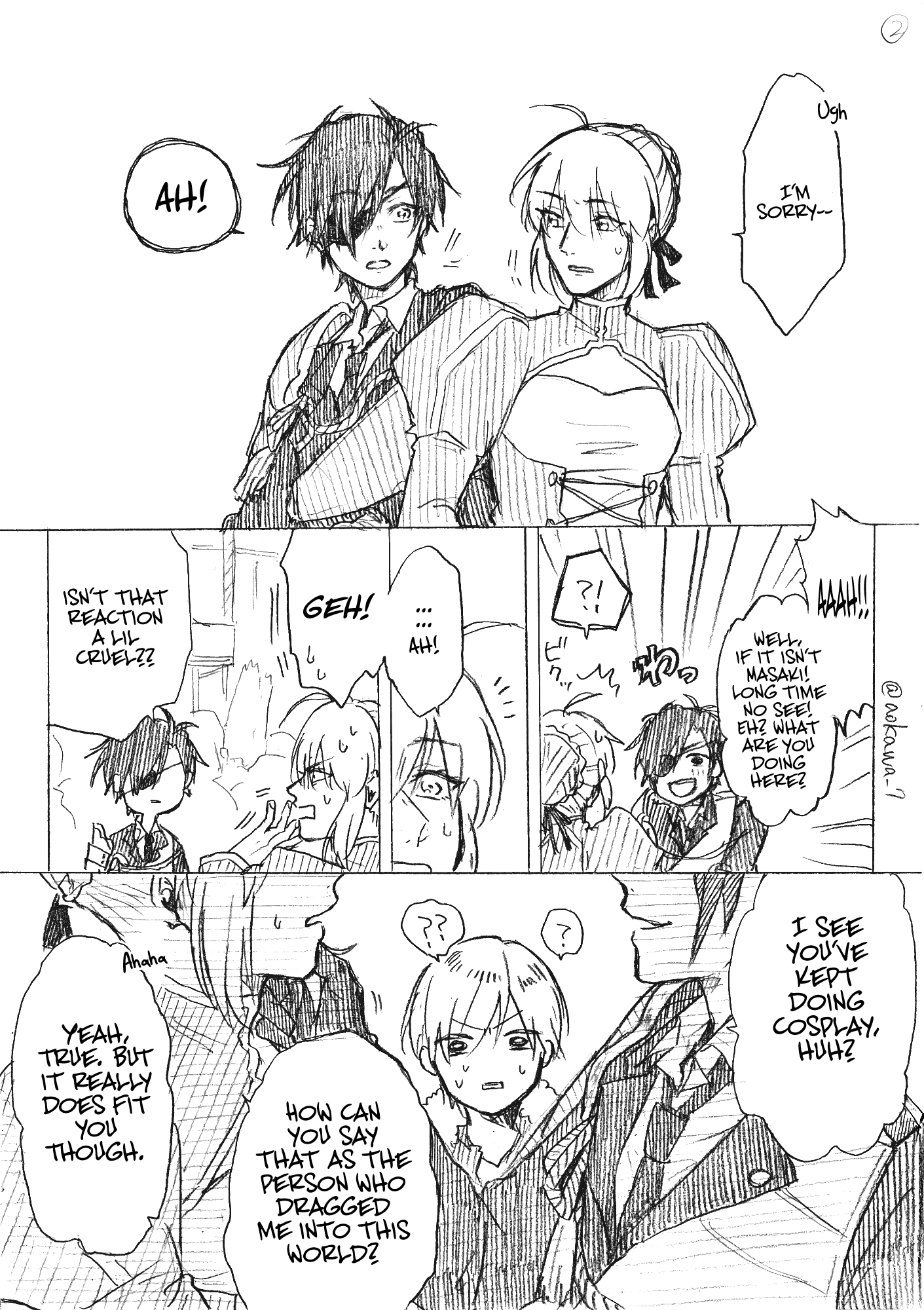The Manga Where A Crossdressing Cosplayer Gets A Brother Chapter 2.1: Part 4 - Picture 3