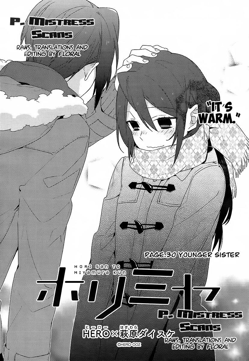 Horimiya Chapter 30 : Younger Sister - Picture 3