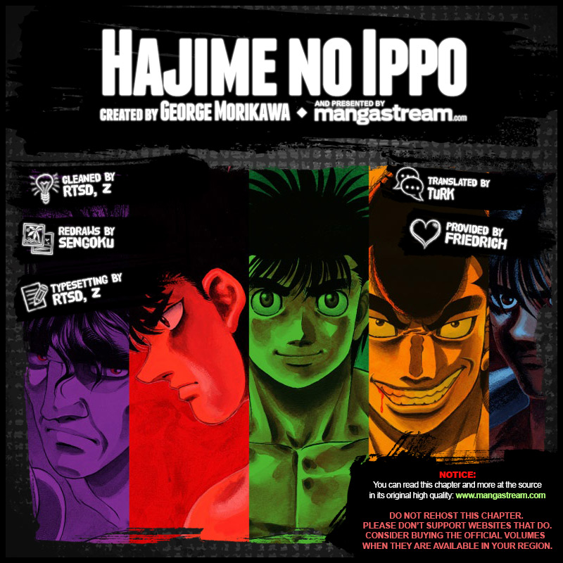 Hajime No Ippo Chapter 1216 - Picture 2