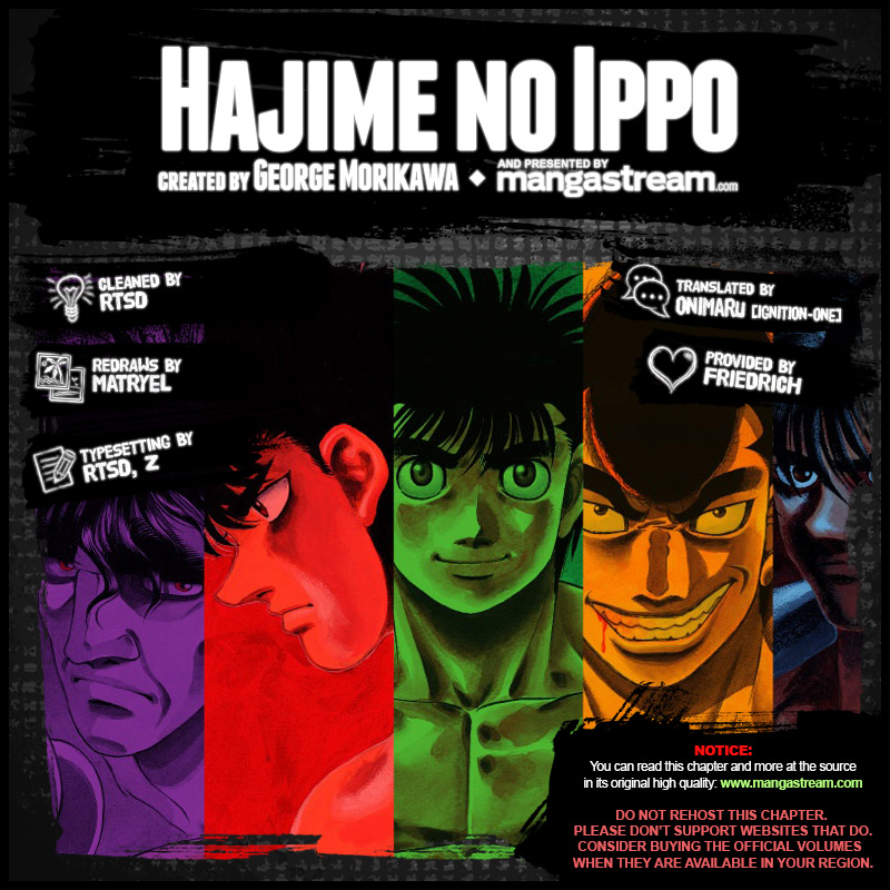 Hajime No Ippo Chapter 1215 - Picture 2