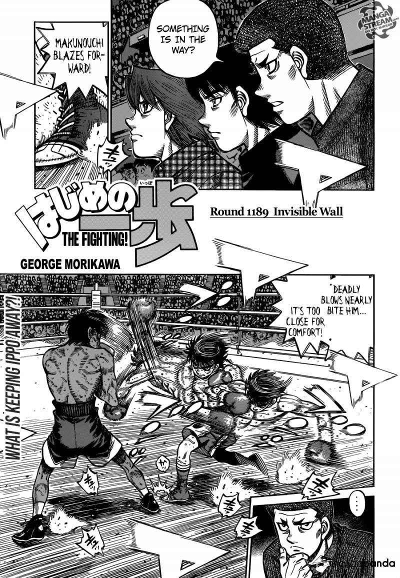 Hajime No Ippo Chapter 1189 - Picture 1