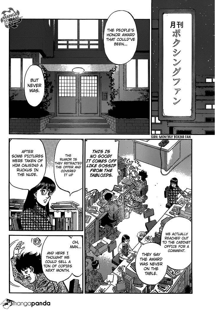 Hajime No Ippo Chapter 1123 V2 : Impressions And Premonitions - Picture 2