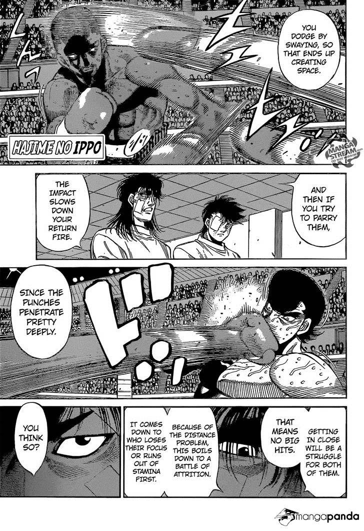 Hajime No Ippo Chapter 1104 : Expert Use Of Stolen Goods - Picture 1