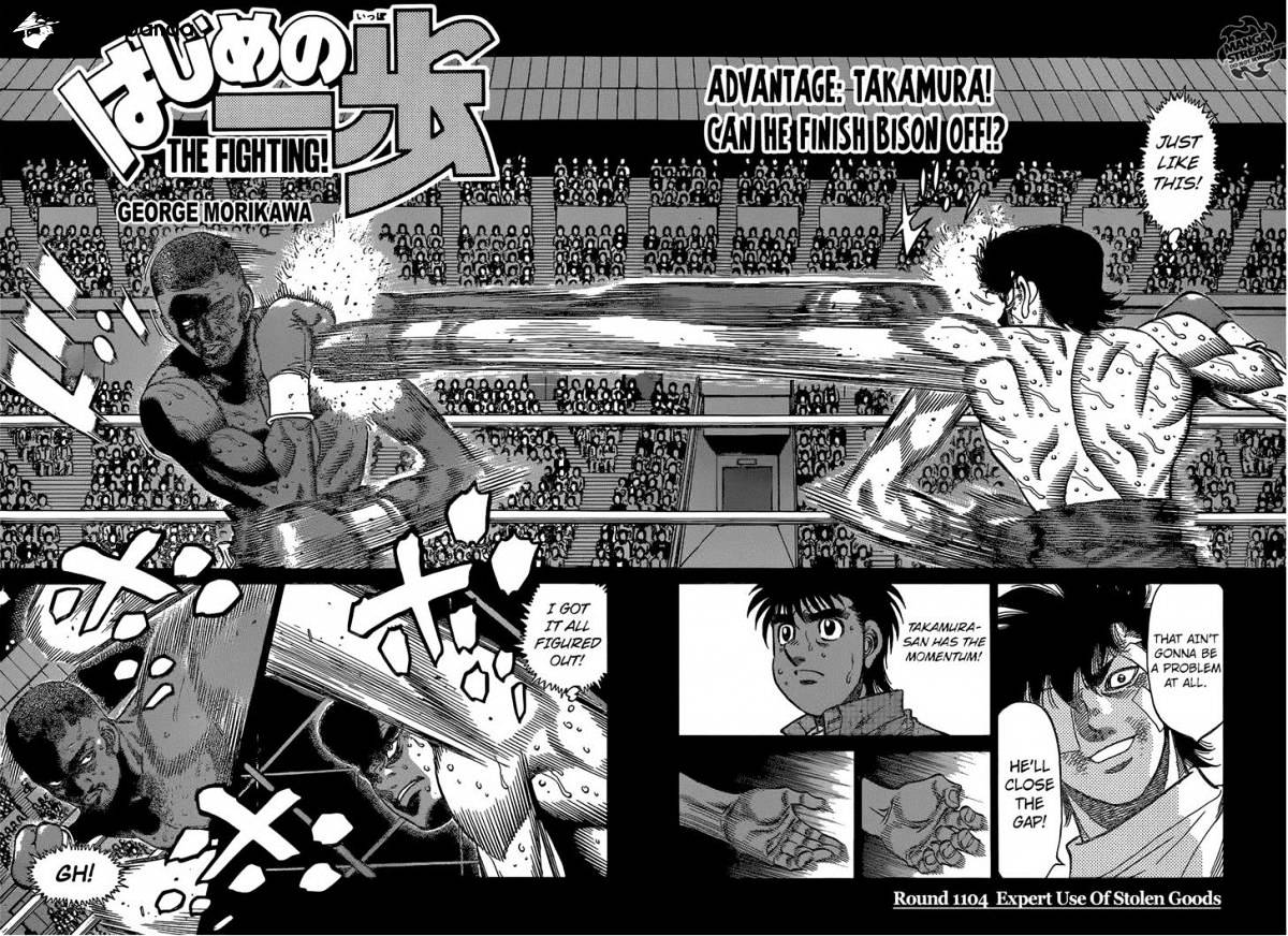 Hajime No Ippo Chapter 1104 : Expert Use Of Stolen Goods - Picture 2
