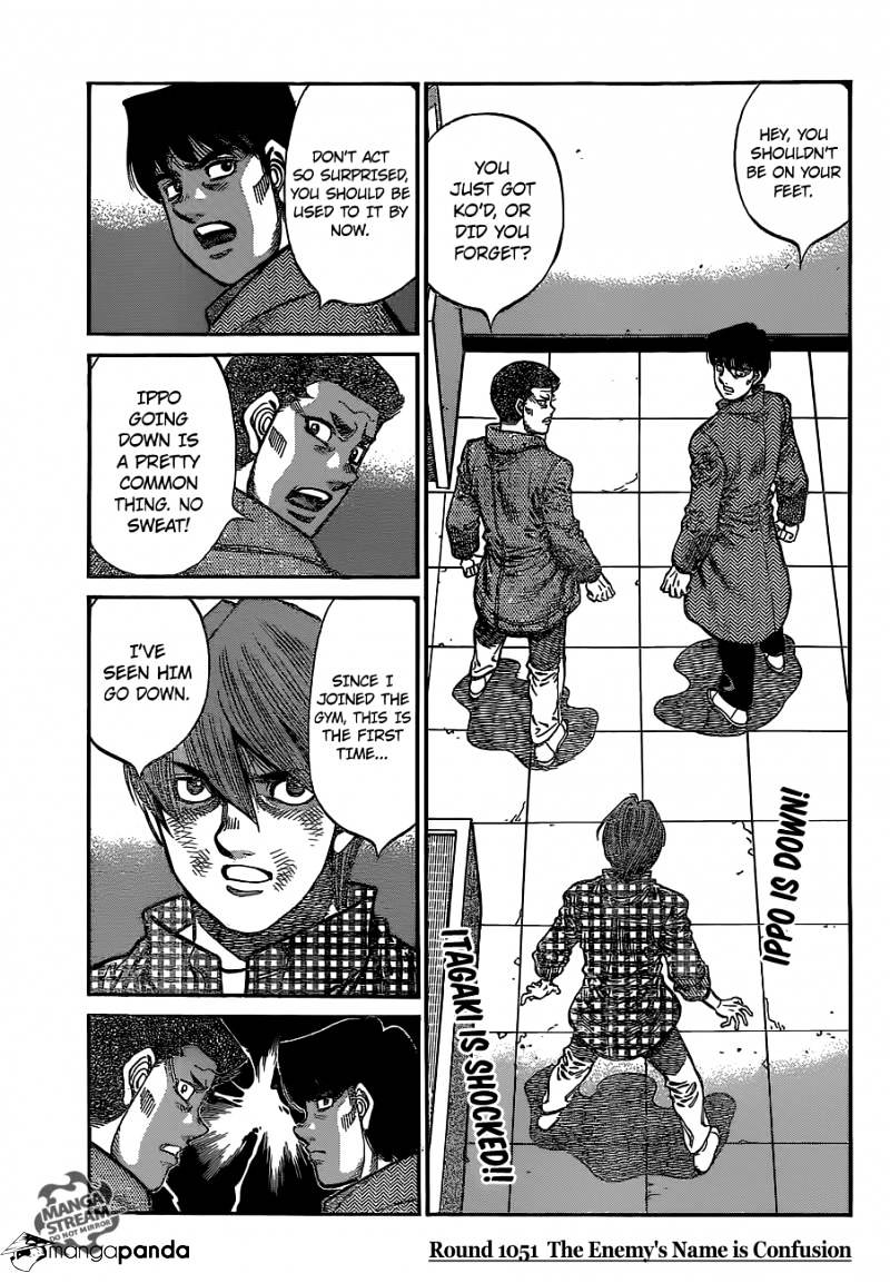 Hajime No Ippo Chapter 1051 : The Enemy S Name Is Confusion - Picture 1