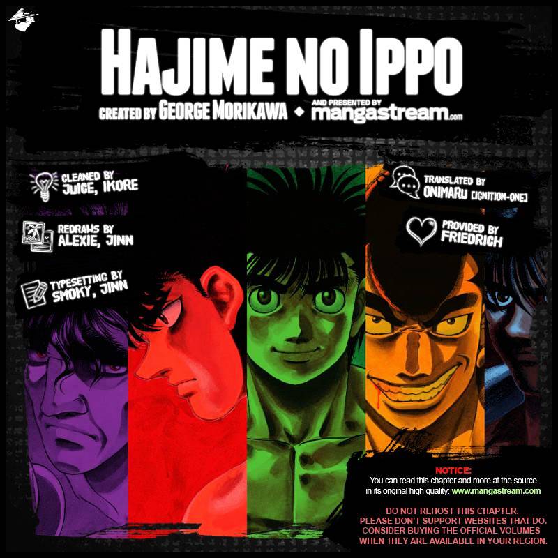 Hajime No Ippo Chapter 1021 : A Nation S Hopes - Picture 2