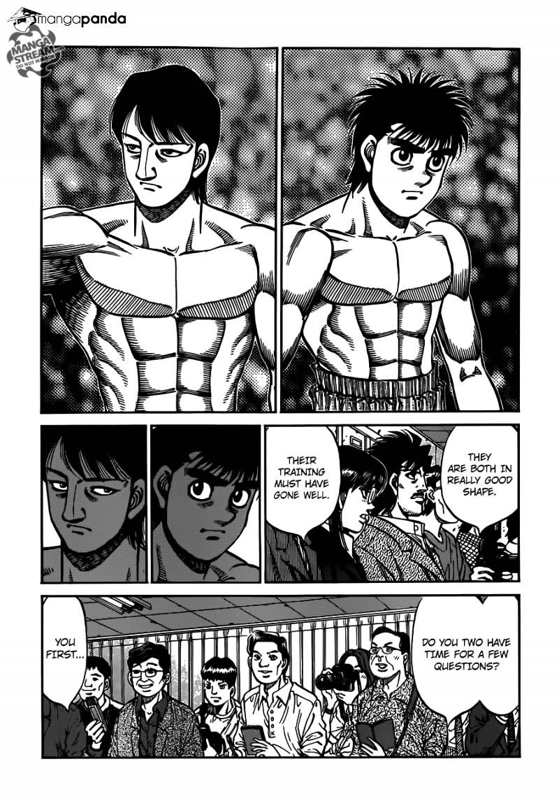 Hajime No Ippo Chapter 1020 : Those Words - Picture 3