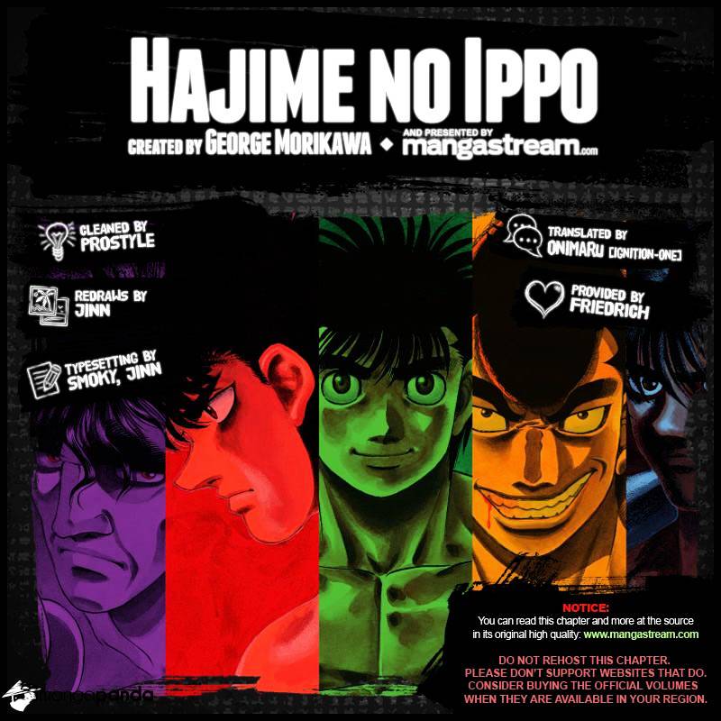 Hajime No Ippo Chapter 996 : Life And Death In The Ring - Picture 2