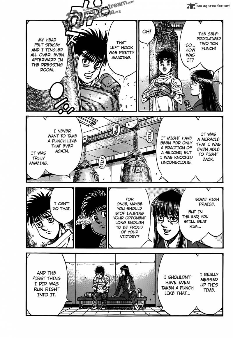 Hajime No Ippo Chapter 945 : The Key To Unsealing - Picture 3