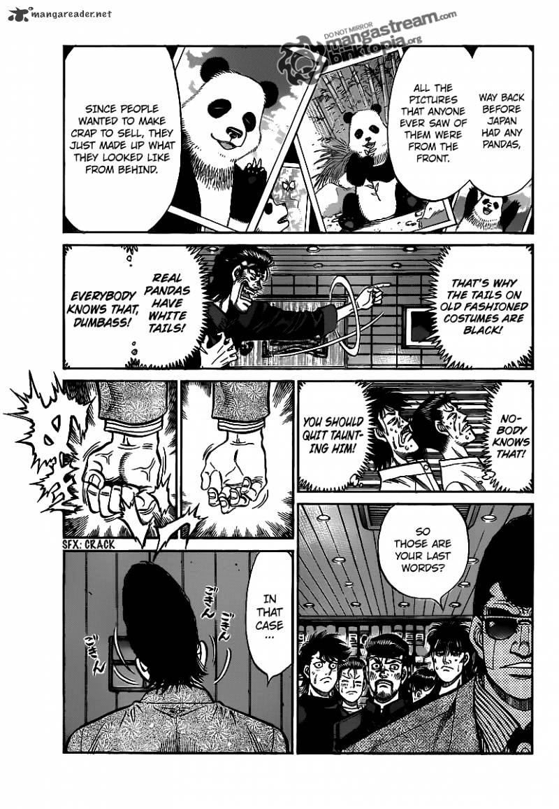 Hajime No Ippo Chapter 944 : Beware A Champion Who Drinks By Himself - Picture 3