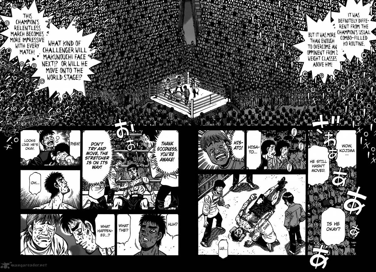 Hajime No Ippo Chapter 940 : The Featherweight Card Is Full - Picture 2