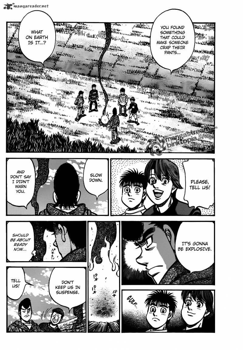Hajime No Ippo Chapter 924 : Chestnuts, Potatoes, And Advice - Picture 3