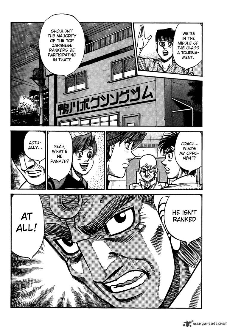 Hajime No Ippo Chapter 916 : A Conspicuous Challanger - Picture 2