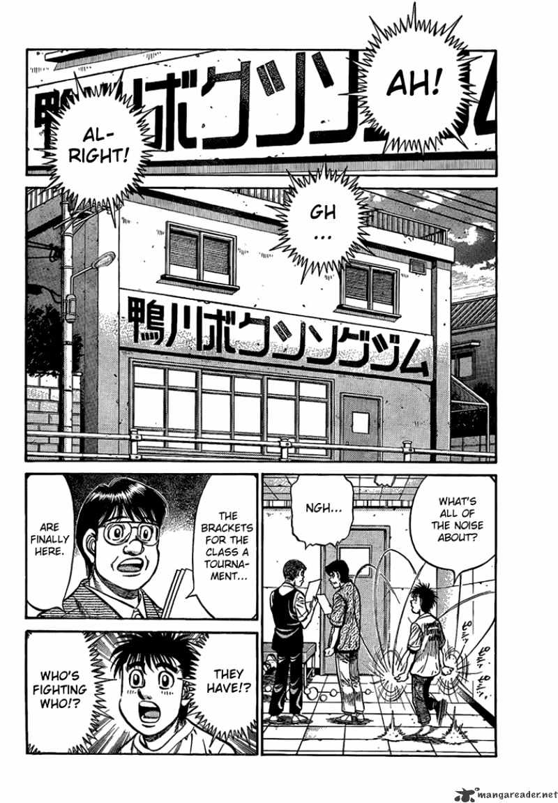 Hajime No Ippo Chapter 859 : Excitement And Aphorisms - Picture 2