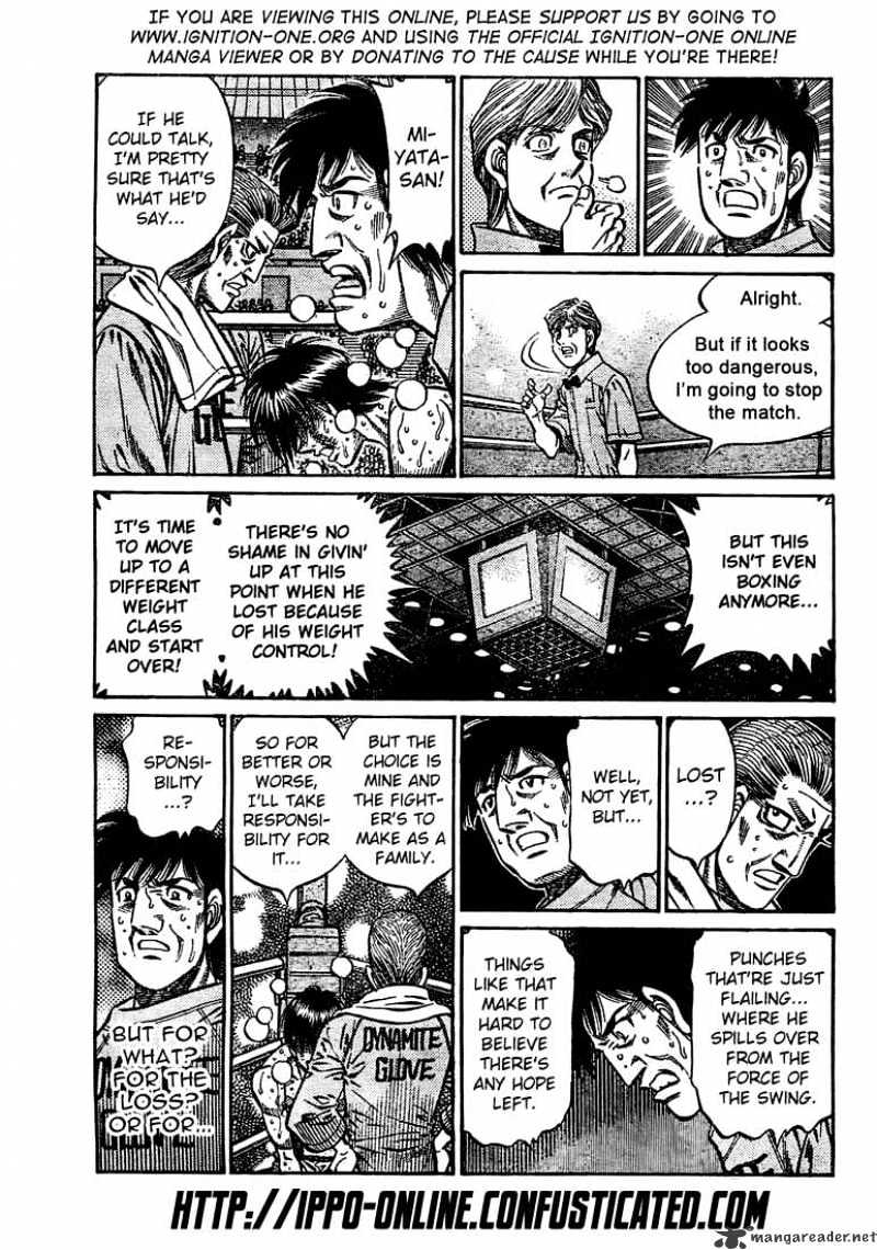 Hajime No Ippo Chapter 842 : The Light - Picture 3